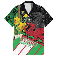 Wales Saint David's Day Hawaiian Shirt Cymru Am Byth Welsh Dragon - Wonder Print Shop