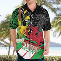 Wales Saint David's Day Hawaiian Shirt Cymru Am Byth Welsh Dragon - Wonder Print Shop