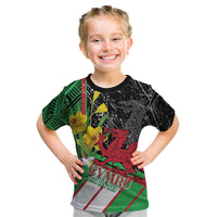 Wales Saint David's Day Kid T Shirt Cymru Am Byth Welsh Dragon - Wonder Print Shop