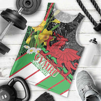 Wales Saint David's Day Men Tank Top Cymru Am Byth Welsh Dragon - Wonder Print Shop
