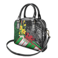 Wales Saint David's Day Shoulder Handbag Cymru Am Byth Welsh Dragon - Wonder Print Shop
