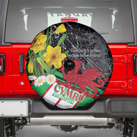 Wales Saint David's Day Spare Tire Cover Cymru Am Byth Welsh Dragon - Wonder Print Shop