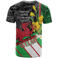 Wales Saint David's Day T Shirt Cymru Am Byth Welsh Dragon - Wonder Print Shop