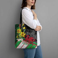 Wales Saint David's Day Tote Bag Cymru Am Byth Welsh Dragon - Wonder Print Shop