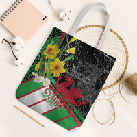 Wales Saint David's Day Tote Bag Cymru Am Byth Welsh Dragon - Wonder Print Shop