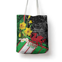 Wales Saint David's Day Tote Bag Cymru Am Byth Welsh Dragon - Wonder Print Shop