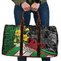 Wales Saint David's Day Travel Bag Cymru Am Byth Welsh Dragon - Wonder Print Shop