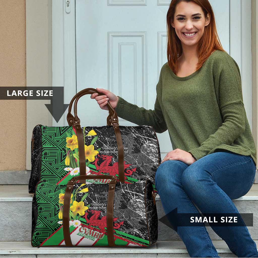 Wales Saint David's Day Travel Bag Cymru Am Byth Welsh Dragon - Wonder Print Shop