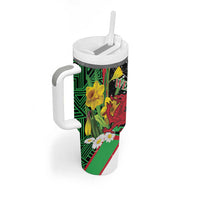 Wales Saint David's Day Tumbler With Handle Cymru Am Byth Welsh Dragon - Wonder Print Shop