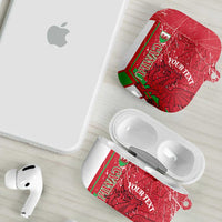 Wales Football Custom AirPods Case 2026 Come On Cymru Grunge Style - Wonder Print Shop