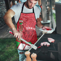 Wales Football Custom Apron 2026 Come On Cymru Grunge Style - Wonder Print Shop
