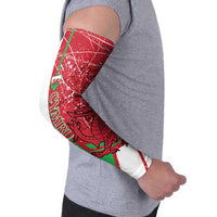 Wales Football Custom Arm Sleeves 2026 Come On Cymru Grunge Style - Wonder Print Shop