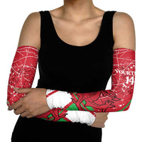 Wales Football Custom Arm Sleeves 2026 Come On Cymru Grunge Style - Wonder Print Shop