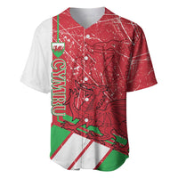 Wales Football Custom Baseball Jersey 2026 Come On Cymru Grunge Style - Wonder Print Shop
