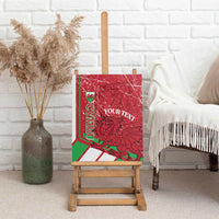 Wales Football Custom Canvas Wall Art 2026 Come On Cymru Grunge Style - Wonder Print Shop