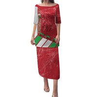 Wales Football Custom Family Matching Puletasi and Hawaiian Shirt 2026 Come On Cymru Grunge Style - Wonder Print Shop