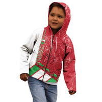 Wales Football Custom Kid Hoodie 2026 Come On Cymru Grunge Style - Wonder Print Shop