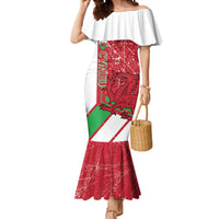 Wales Football Custom Mermaid Dress 2026 Come On Cymru Grunge Style - Wonder Print Shop