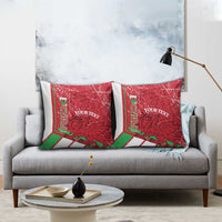 Wales Football Custom Pillow Cover 2026 Come On Cymru Grunge Style - Wonder Print Shop