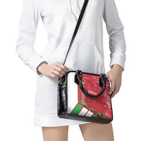 Wales Football Custom Shoulder Handbag 2026 Come On Cymru Grunge Style - Wonder Print Shop