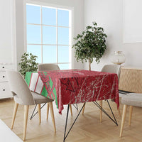 Wales Football Custom Tablecloth 2026 Come On Cymru Grunge Style - Wonder Print Shop