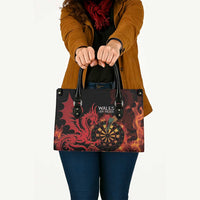 Wales Darts Leather Bag Cymru Dragon Gem Ymlaen Flaming Vibes - Wonder Print Shop