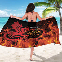 Wales Darts Sarong Cymru Dragon Gem Ymlaen Flaming Vibes - Wonder Print Shop