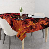 Wales Darts Tablecloth Cymru Dragon Gem Ymlaen Flaming Vibes - Wonder Print Shop