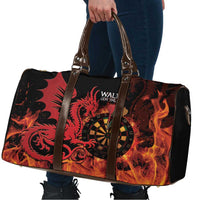 Wales Darts Travel Bag Cymru Dragon Gem Ymlaen Flaming Vibes - Wonder Print Shop