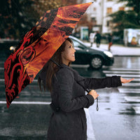 Wales Darts Umbrella Cymru Dragon Gem Ymlaen Flaming Vibes - Wonder Print Shop