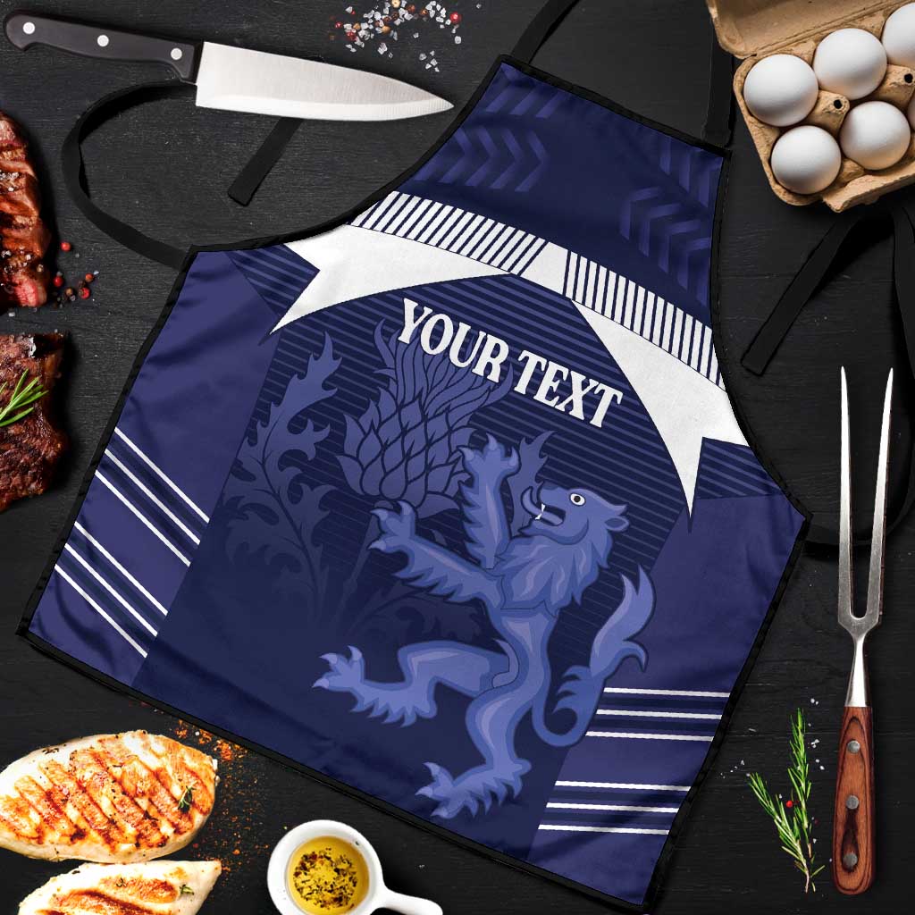 Scotland Football Custom Apron 2026 Come On Scottish Dragon Thistle - Wonder Print Shop