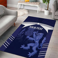 Scotland Football Custom Area Rug 2026 Come On Scottish Dragon Thistle - Wonder Print Shop