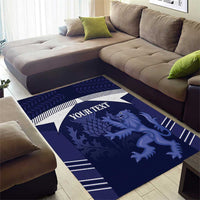 Scotland Football Custom Area Rug 2026 Come On Scottish Dragon Thistle - Wonder Print Shop