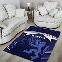 Scotland Football Custom Area Rug 2026 Come On Scottish Dragon Thistle - Wonder Print Shop