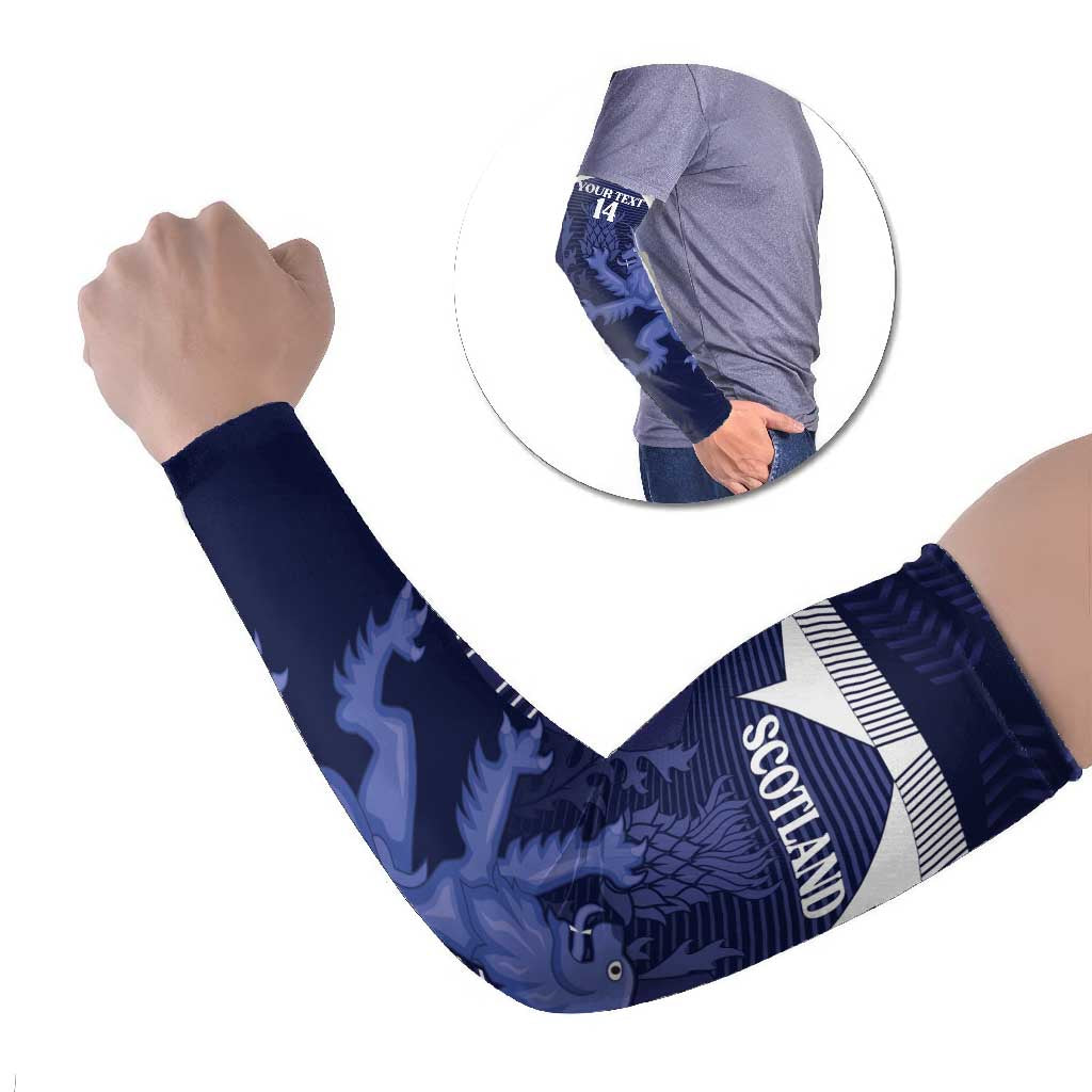 Scotland Football Custom Arm Sleeves 2026 Come On Scottish Dragon Thistle - Wonder Print Shop