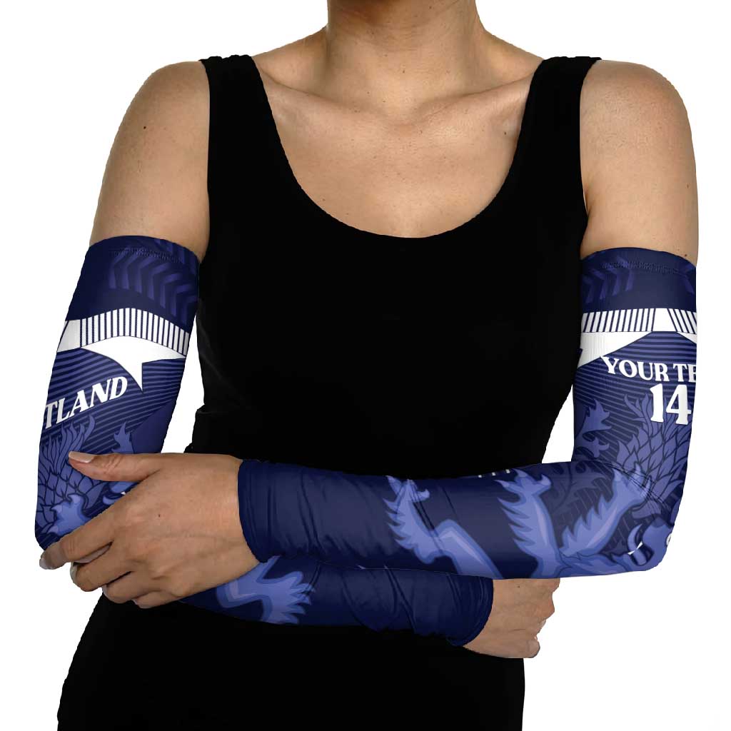 Scotland Football Custom Arm Sleeves 2026 Come On Scottish Dragon Thistle - Wonder Print Shop