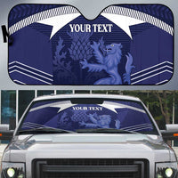 Scotland Football Custom Auto Sun Shade 2026 Come On Scottish Dragon Thistle - Wonder Print Shop