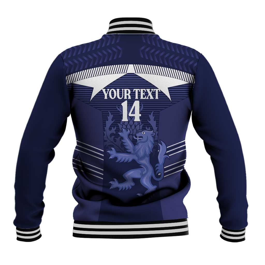 Scotland Football Custom Baseball Jacket 2026 Come On Scottish Dragon Thistle - Wonder Print Shop