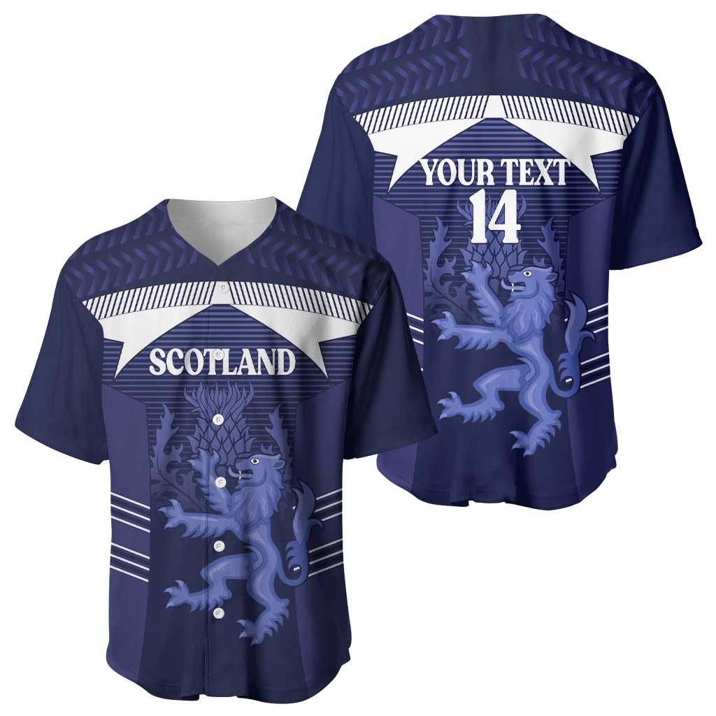 Scotland Football Custom Baseball Jersey 2026 Come On Scottish Dragon Thistle - Wonder Print Shop