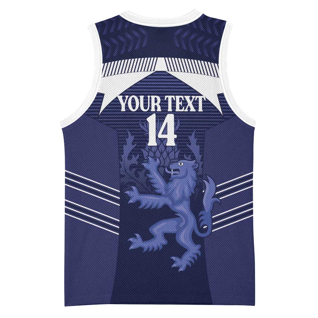 Scotland Football Custom Basketball Jersey 2026 Come On Scottish Dragon Thistle - Wonder Print Shop