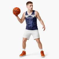 Scotland Football Custom Basketball Jersey 2026 Come On Scottish Dragon Thistle - Wonder Print Shop