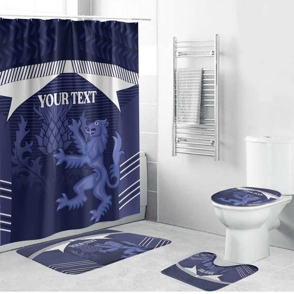 Scotland Football Custom Bathroom Set 2026 Come On Scottish Dragon Thistle - Wonder Print Shop