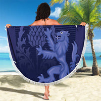 Scotland Football Custom Beach Blanket 2026 Come On Scottish Dragon Thistle - Wonder Print Shop