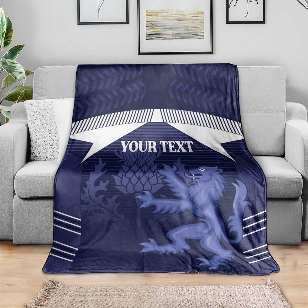 Scotland Football Custom Blanket 2026 Come On Scottish Dragon Thistle - Wonder Print Shop