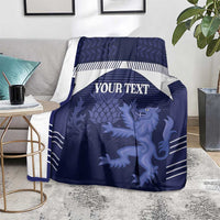 Scotland Football Custom Blanket 2026 Come On Scottish Dragon Thistle - Wonder Print Shop