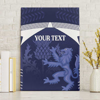 Scotland Football Custom Canvas Wall Art 2026 Come On Scottish Dragon Thistle - Wonder Print Shop
