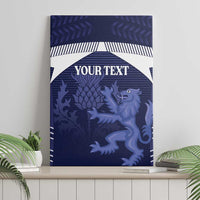 Scotland Football Custom Canvas Wall Art 2026 Come On Scottish Dragon Thistle - Wonder Print Shop