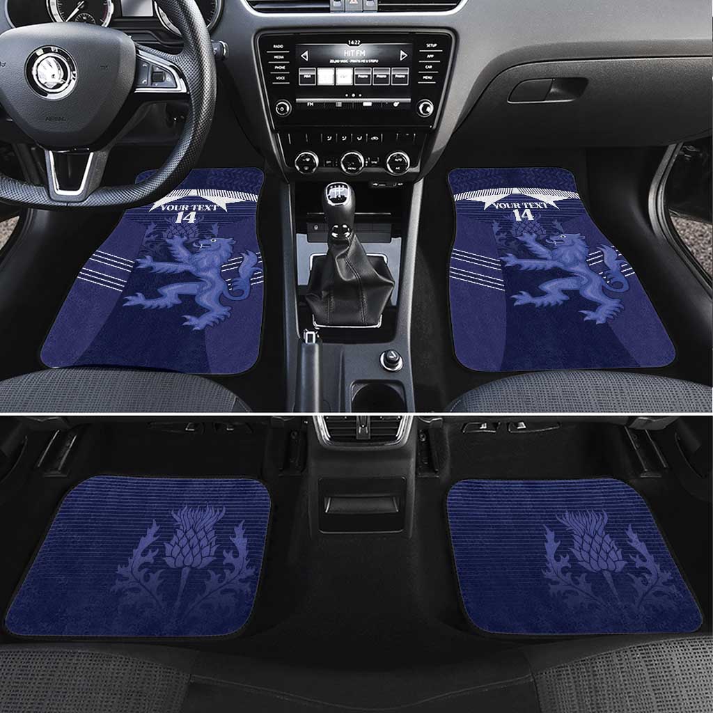 Scotland Football Custom Car Mats 2026 Come On Scottish Dragon Thistle - Wonder Print Shop