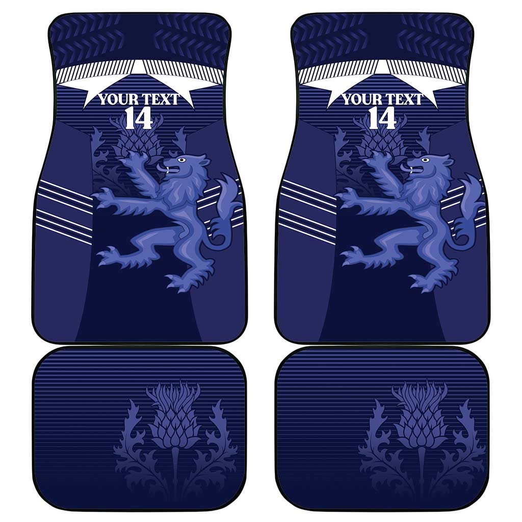 Scotland Football Custom Car Mats 2026 Come On Scottish Dragon Thistle - Wonder Print Shop