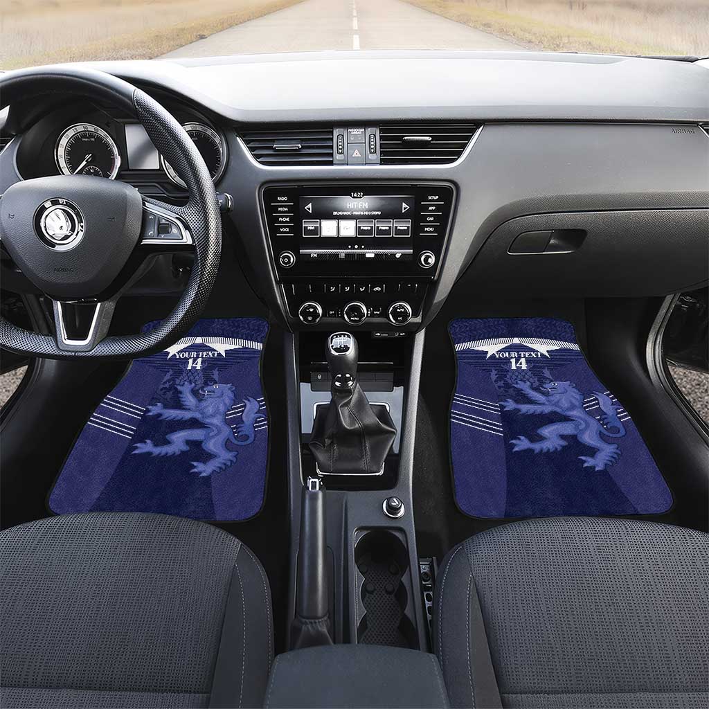 Scotland Football Custom Car Mats 2026 Come On Scottish Dragon Thistle - Wonder Print Shop